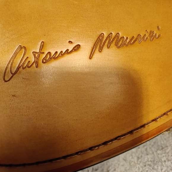 Antonio Maurizi Cap Toe Double Monk Strap Loafers (Tan US Men's Size: 11… - Picture 10 of 13